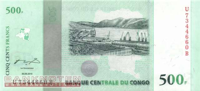 Kongo, Demokratische Republik - 500  Francs (#100a_UNC)