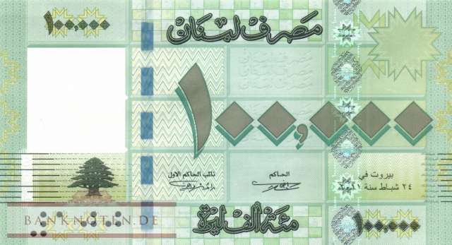 Libanon - 100.000  Livres (#095a_UNC)