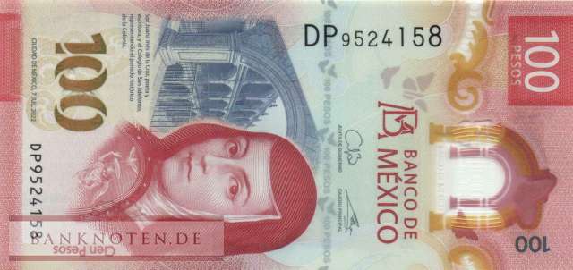 Mexico - 100  Pesos (#134h-U1_UNC)