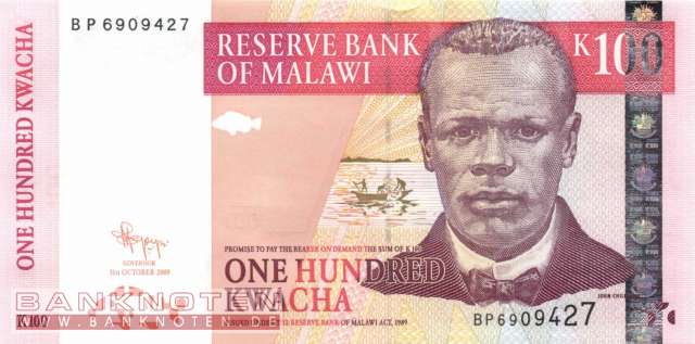 Malawi - 100  Kwacha (#054b_UNC)