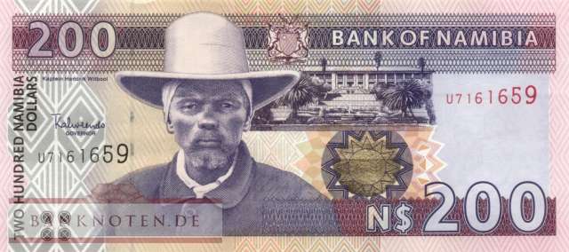 Namibia - 200  Namibia Dollars (#010b-1_UNC)