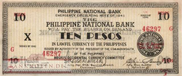 Philippines - 10  Pesos (#S627a_XF)