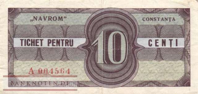 Rumänien - Navrom - 10  Centi (#N003_VF)