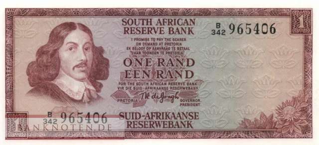 South Africa - 1  Rand (#115b_UNC)