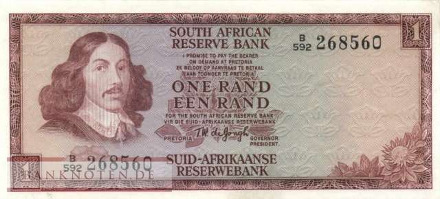 Südafrika - 1  Rand (#115b_XF)