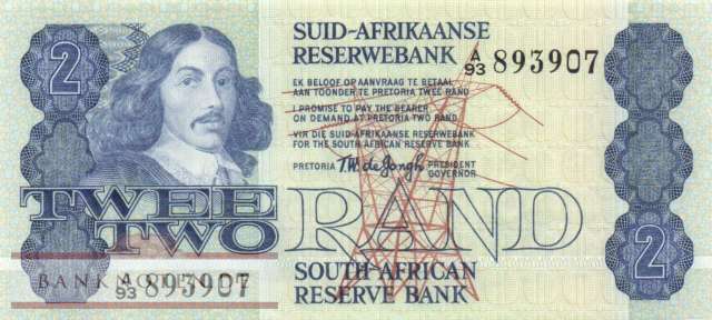 South Africa - 2  Rand (#118a_UNC)