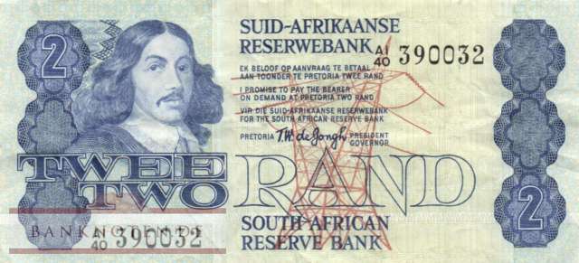 South Africa - 2  Rand (#118a_VF)