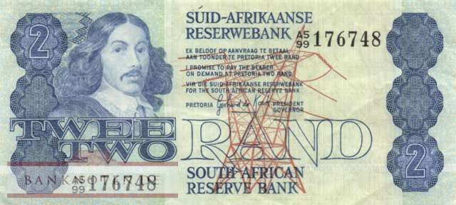 Südafrika - 2  Rand (#118c_VF)