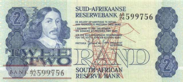 South Africa - 2  Rand (#118c_XF)