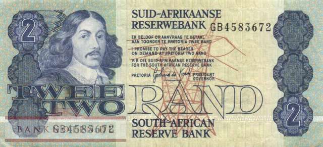 South Africa - 2  Rand (#118d_VF)