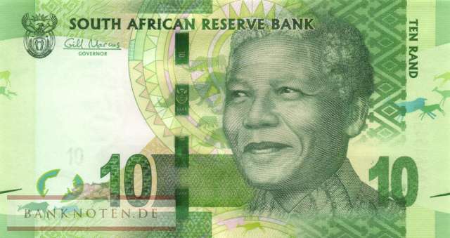Südafrika - 10  Rand (#133_UNC)