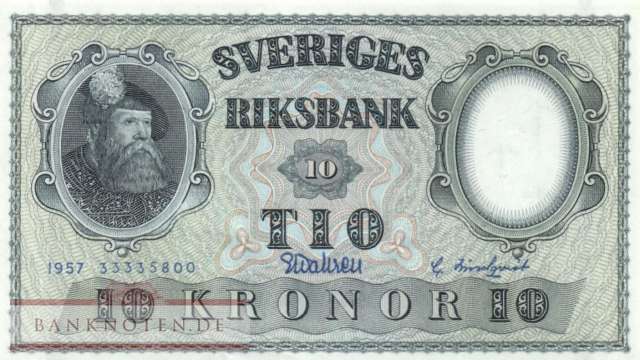 Sweden - 10  Kronor (#043e-U18_XF)