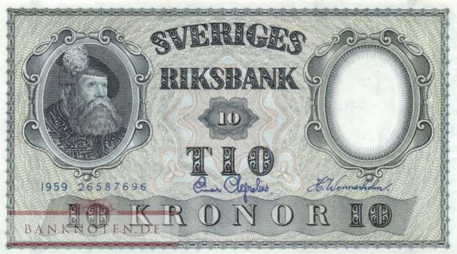 Schweden - 10  Kronor (#043g-U13_AU)