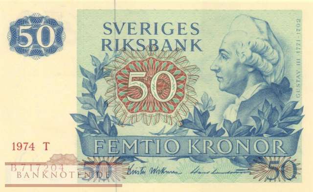 Sweden - 50  Kronor (#053b-74_UNC)