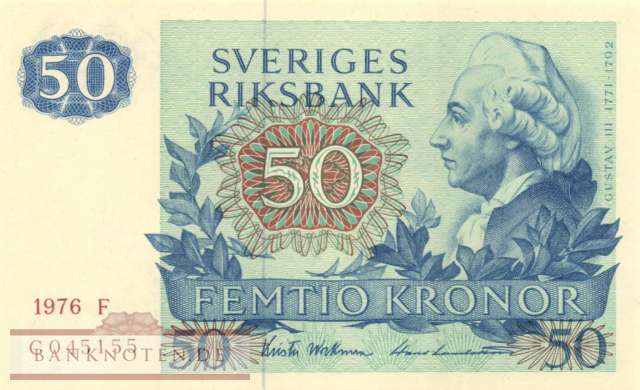 Sweden - 50  Kronor (#053b-76_UNC)