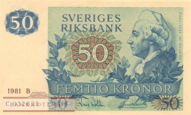 Schweden - 50  Kronor (#053c-81_UNC)