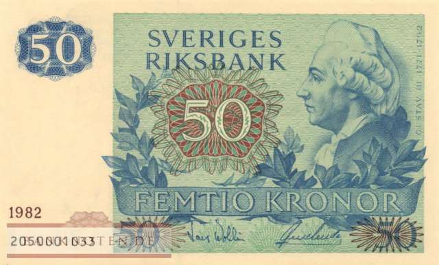 Sweden - 50  Kronor (#053d-82_UNC)