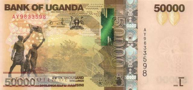 Uganda - 50.000  Shillings (#054f_UNC)