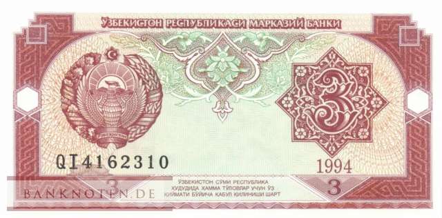 Uzbekistan - 3  Sum (#074a-2_UNC)