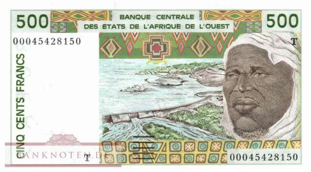 Togo - 500  Francs (#810Tk_UNC)