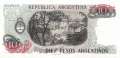 Argentinien - 10  Pesos Argentinos (#313a-A-U1_UNC)