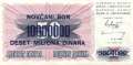 Bosnien Herzegowina - 10 Million Dinara (#036_AU)
