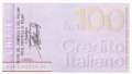 Credito Italiano - Milano Un. Comm. - 100  Lire (#06m_74_32_UNC)